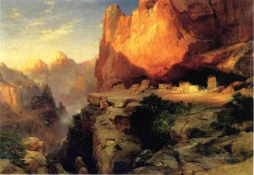 クリフ・ドゥウェラーズの風景 トーマス・モラン Oil Paintings